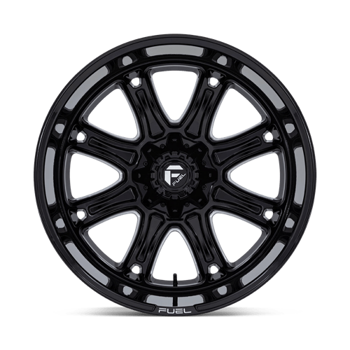 Fuel 1PC | DARKSTAR | 20.0x9.00 | 8X180 | 1 | GLOSS BLACK MILLED