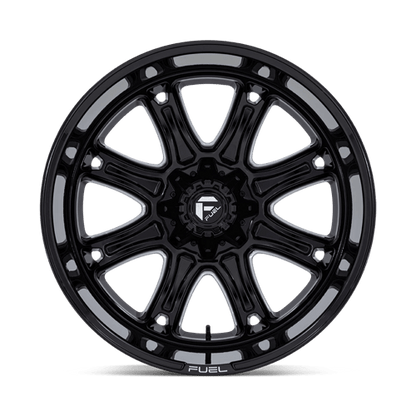 Fuel 1PC | DARKSTAR | 20.0x9.00 | 8X180 | 1 | GLOSS BLACK MILLED