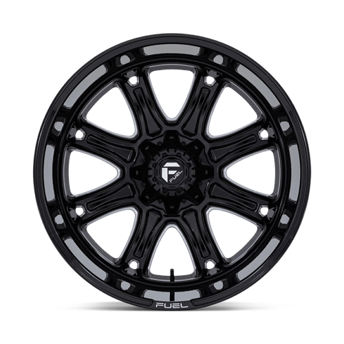 Fuel 1PC | DARKSTAR | 22.0x9.00 | 8X165.1 | 1 | GLOSS BLACK MILLED