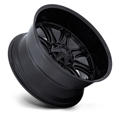 Fuel 1PC | DARKSTAR | 24.0x12.00 | 6X135/6X139.7 | -44 | MATTE BLACK W/ GLOSS BLACK LIP