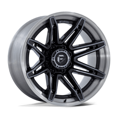 Fuel 1PC | FC401 BRAWL | 24.0x12.00 | 8X165.1 | -44 | GLOSS BLACK BRUSHED DARK TINT