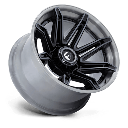 Fuel 1PC | FC401 BRAWL | 24.0x12.00 | 8X170 | -44 | GLOSS BLACK BRUSHED DARK TINT