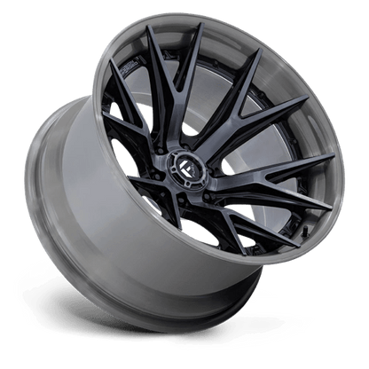 Fuel 1PC | FC402 CATALYST | 22.0x12.00 | 6X135 | -44 | GLOSS BLACK BRUSHED DARK TINT