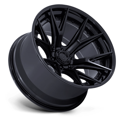 Fuel 1PC | FC402 CATALYST | 20.0x9.00 | 6X139.7 | 20 | MATTE BLACK W/ GLOSS BLACK LIP