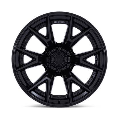 Fuel 1PC | FC402 CATALYST | 20.0x10.00 | 6X139.7 | -18 | MATTE BLACK W/ GLOSS BLACK LIP