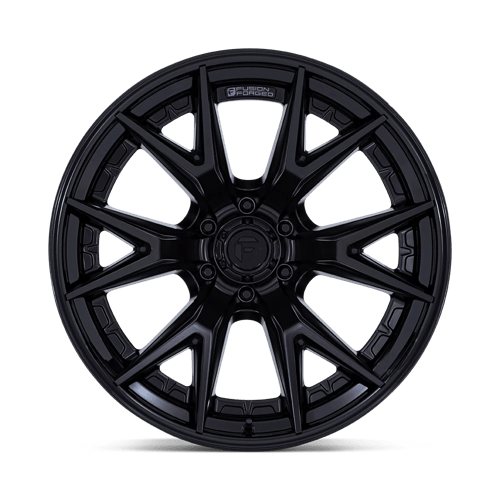 Fuel 1PC | FC402 CATALYST | 20.0x9.00 | 6X139.7 | 20 | MATTE BLACK W/ GLOSS BLACK LIP