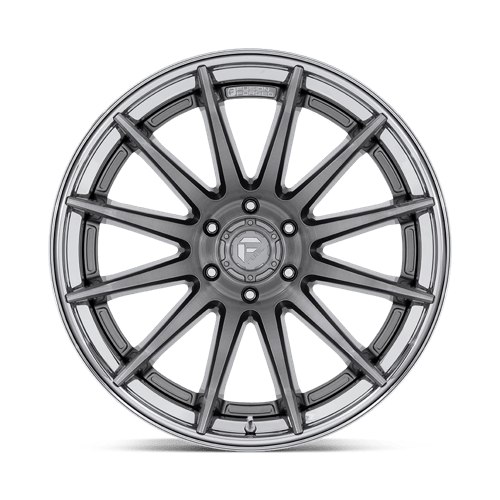 Fuel 1PC | FC403 BURN | 22.0x10.00 | 6X135 | -18 | PLATINUM W/ CHROME LIP