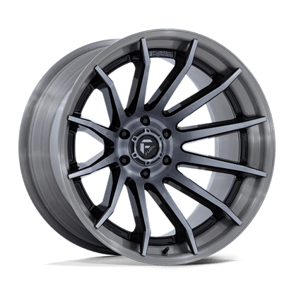 Fuel 1PC | FC403 BURN | 22.0x10.00 | 6X139.7 | -18 | GLOSS BLACK BRUSHED DARK TINT