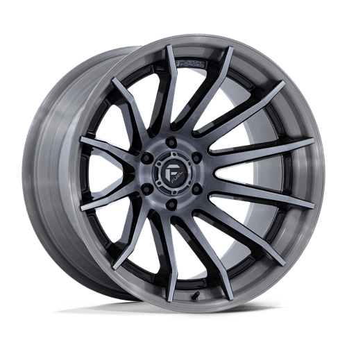 Fuel 1PC | FC403 BURN | 22.0x12.00 | 6X139.7 | -44 | GLOSS BLACK BRUSHED DARK TINT