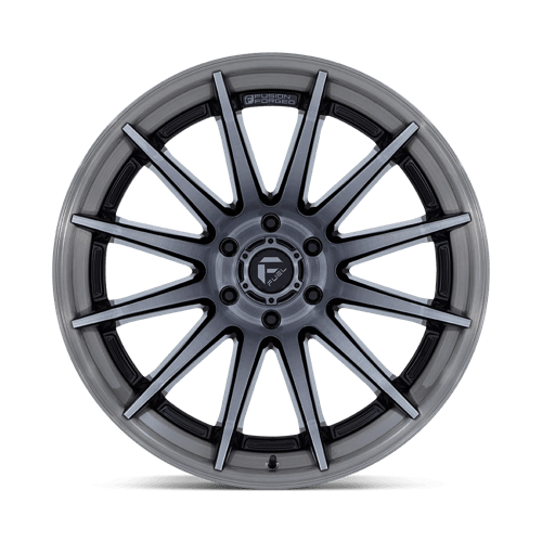 Fuel 1PC | FC403 BURN | 24.0x12.00 | 6X135 | -44 | GLOSS BLACK BRUSHED DARK TINT