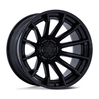 Fuel 1PC | FC403 BURN | 20.0x9.00 | 6X139.7 | 1 | MATTE BLACK W/ GLOSS BLACK LIP