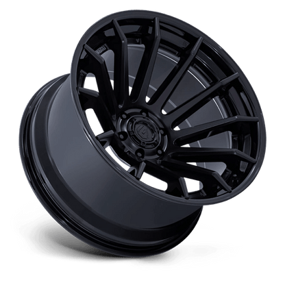 Fuel 1PC | FC403 BURN | 20.0x9.00 | 6X135 | 1 | MATTE BLACK W/ GLOSS BLACK LIP