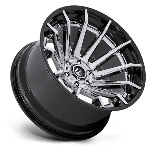 Fuel 1PC | FC403 BURN | 20.0x9.00 | 6X135 | 1 | CHROME W/ GLOSS BLACK LIP