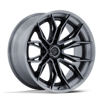 Fuel 1PC | FC404 MUTINY | 20.0x10.00 | 6X139.7 | -18 | GLOSS BLACK BRUSHED DARK TINT