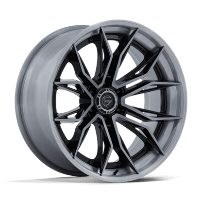 Fuel 1PC | FC404 MUTINY | 22.0x9.50 | 6X135 | 20 | GLOSS BLACK BRUSHED DARK TINT
