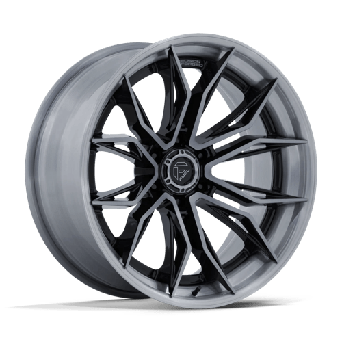 Fuel 1PC | FC404 MUTINY | 20.0x10.00 | 6X135 | -18 | GLOSS BLACK BRUSHED DARK TINT