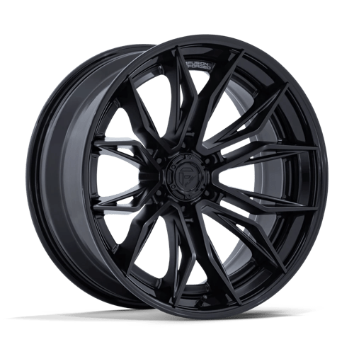 Fuel 1PC | FC404 MUTINY | 22.0x10.00 | 6X135 | -18 | MATTE BLACK W/ GLOSS BLACK LIP