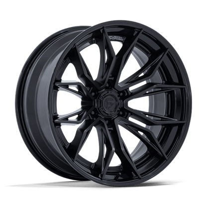 Fuel 1PC | FC404 MUTINY | 20.0x10.00 | 6X135 | -18 | MATTE BLACK W/ GLOSS BLACK LIP