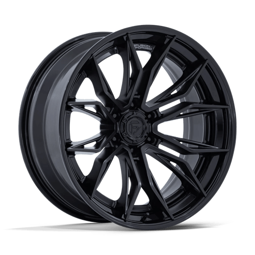 Fuel 1PC | FC404 MUTINY | 20.0x9.00 | 6X135 | 20 | MATTE BLACK W/ GLOSS BLACK LIP