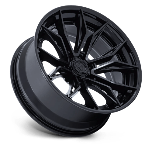 Fuel 1PC | FC404 MUTINY | 22.0x10.00 | 6X135 | -18 | MATTE BLACK W/ GLOSS BLACK LIP