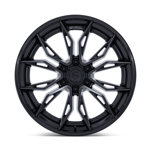 Fuel 1PC | FC404 MUTINY | 20.0x10.00 | 6X135 | -18 | MATTE BLACK W/ GLOSS BLACK LIP