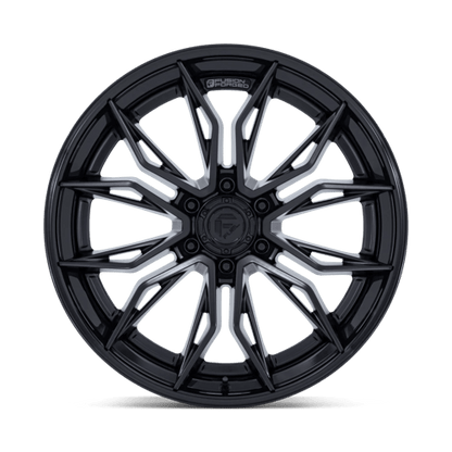 Fuel 1PC | FC404 MUTINY | 22.0x9.50 | 6X139.7 | 20 | MATTE BLACK W/ GLOSS BLACK LIP