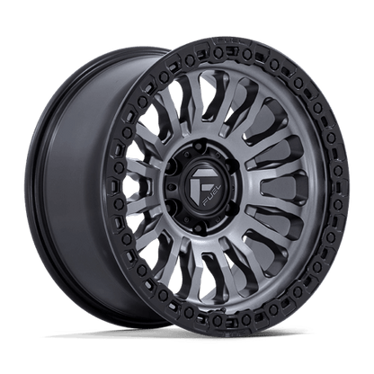 Fuel 1PC | FC857 RINCON | 17.0x9.00 | 6X135 | 1 | MATTE GUNMETAL W/ M-BLACK LIP