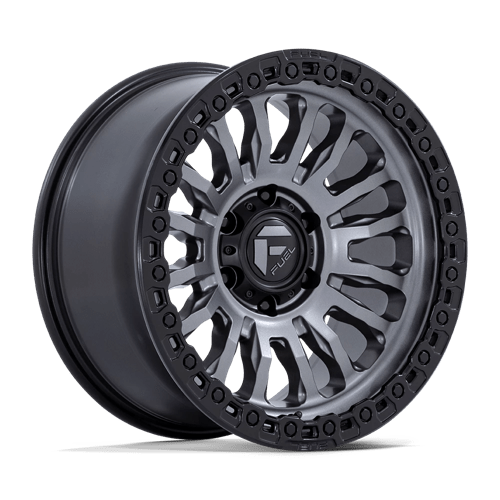 Fuel 1PC | FC857 RINCON | 20.0x9.00 | 8X180 | 1 | MATTE GUNMETAL W/ M-BLACK LIP