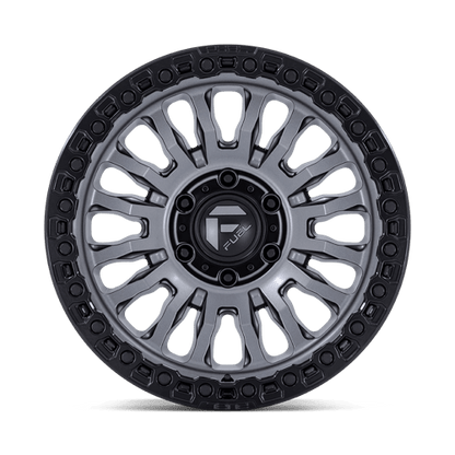 Fuel 1PC | FC857 RINCON | 20.0x9.00 | 8X165.1 | 1 | MATTE GUNMETAL W/ M-BLACK LIP