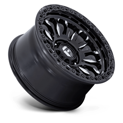 Fuel 1PC | FC857 RINCON | 20.0x9.00 | 5X127 | 1 | GLOSS BLACK MILLED