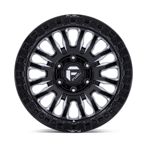 Fuel 1PC | FC857 RINCON | 17.0x9.00 | 5X139.7 | 1 | GLOSS BLACK MILLED