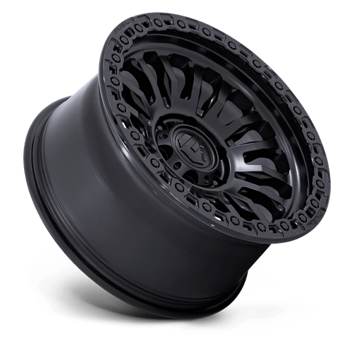 Fuel 1PC | FC857 RINCON | 20.0x9.00 | 5X127 | 1 | MATTE BLACK W/ GLOSS BLACK LIP