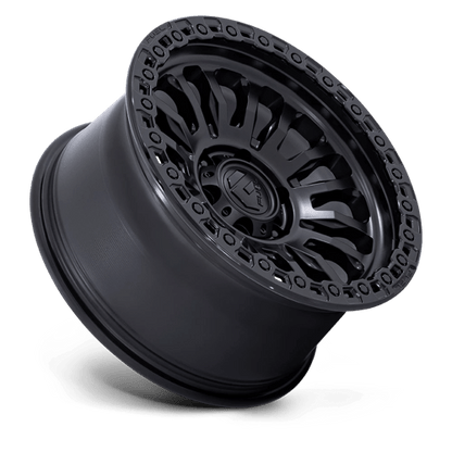 Fuel 1PC | FC857 RINCON | 20.0x9.00 | 5X127 | 1 | MATTE BLACK W/ GLOSS BLACK LIP