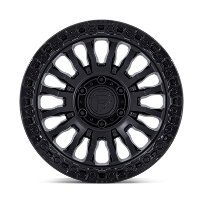 Fuel 1PC | FC857 RINCON | 20.0x9.00 | 5X150 | 25 | MATTE BLACK W/ GLOSS BLACK LIP