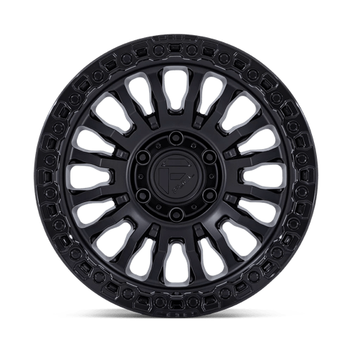 Fuel 1PC | FC857 RINCON | 20.0x9.00 | 8X170 | 20 | MATTE BLACK W/ GLOSS BLACK LIP