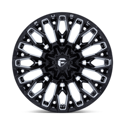 Fuel 1PC | FC865 STRIKE | 20.0x10.00 | 6X135/6X139.7 | -18 | GLOSS BLACK MILLED