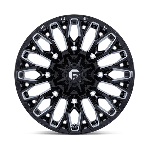 Fuel 1PC | FC865 STRIKE | 22.0x10.00 | 5X139.7/5X150 | -18 | GLOSS BLACK MILLED