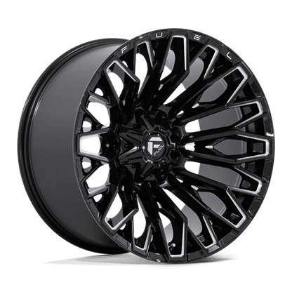 Fuel 1PC | FC865 STRIKE | 22.0x12.00 | 5X127/5X135 | -44 | GLOSS BLACK MILLED