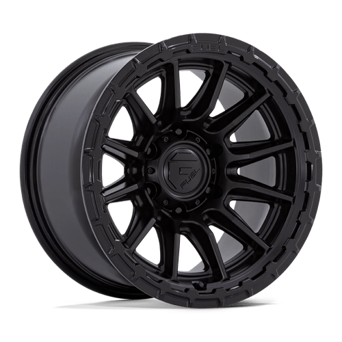 Fuel 1PC | FC866 PISTON | 20.0x9.00 | 6X139.7 | 1 | BLACKOUT W/ GLOSS BLACK LIP