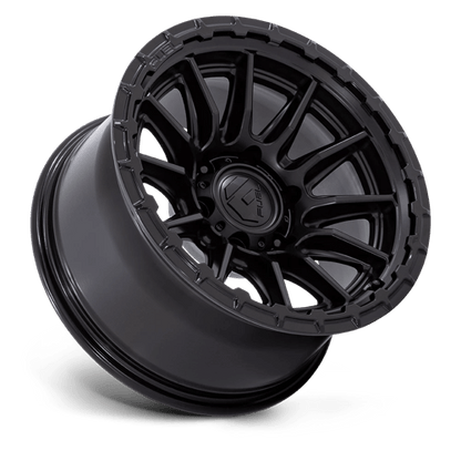 Fuel 1PC | FC866 PISTON | 20.0x9.00 | 5X127 | 1 | BLACKOUT W/ GLOSS BLACK LIP