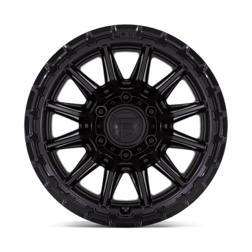 Fuel 1PC | FC866 PISTON | 20.0x9.00 | 6X139.7 | 1 | BLACKOUT W/ GLOSS BLACK LIP