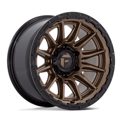Fuel 1PC | FC866 PISTON | 20.0x9.00 | 6X139.7 | 1 | MATTE BRONZE W/ GLOSS BLACK LI