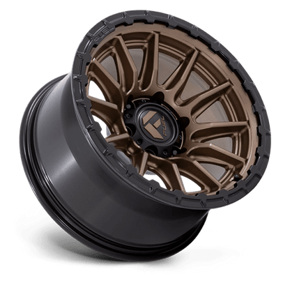 Fuel 1PC | FC866 PISTON | 17.0x9.00 | 5X127 | -12 | MATTE BRONZE W/ GLOSS BLACK LI