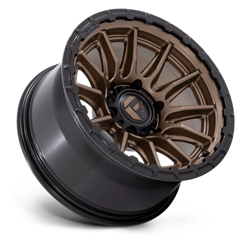 Fuel 1PC | FC866 PISTON | 22.0x9.50 | 6X139.7 | 20 | MATTE BRONZE W/ GLOSS BLACK LI