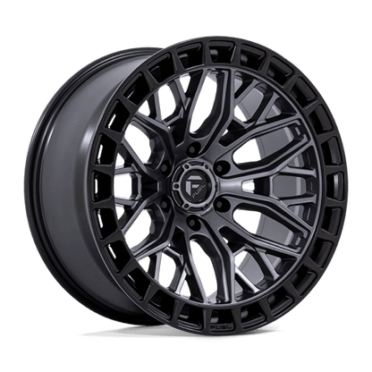 Fuel 1PC | FC869 SIGMA | 17.0x9.00 | 6X139.7 | -12 | MATTE GUNMETAL W/ M-BLK LIP
