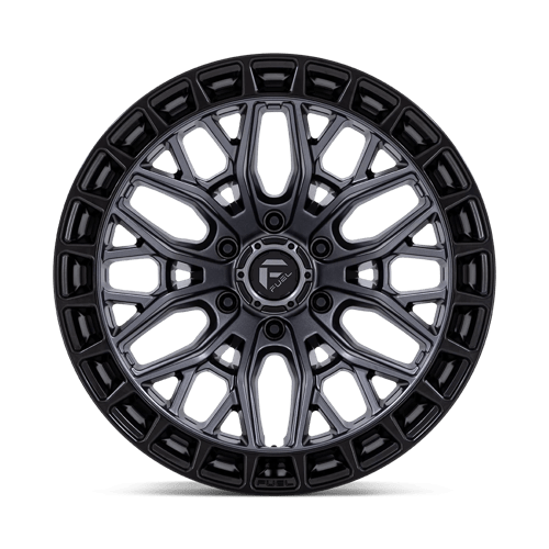 Fuel 1PC | FC869 SIGMA | 20.0x10.00 | 6X135 | -18 | MATTE GUNMETAL W/ M-BLK LIP