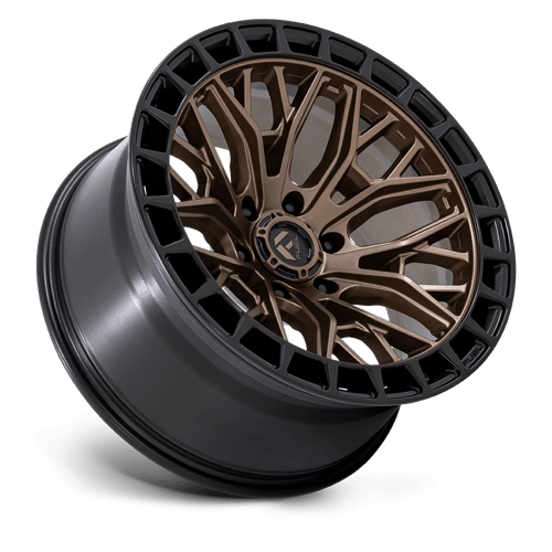 Fuel 1PC | FC869 SIGMA | 17.0x9.00 | 5X127 | -12 | MATTE BRONZE W/ M-BLK LIP