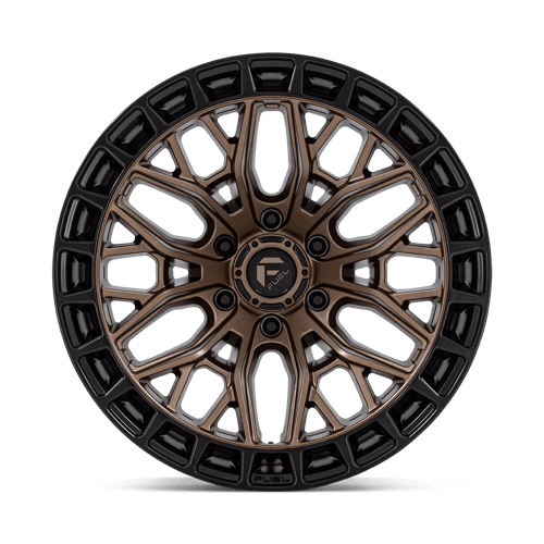 Fuel 1PC | FC869 SIGMA | 20.0x10.00 | 6X139.7 | -18 | MATTE BRONZE W/ M-BLK LIP