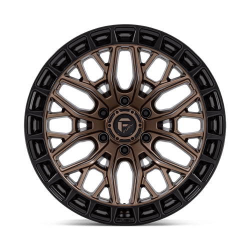 Fuel 1PC | FC869 SIGMA | 20.0x10.00 | 5X127 | -18 | MATTE BRONZE W/ M-BLK LIP