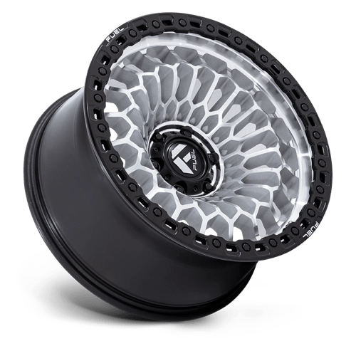 Fuel 1PC | FC870 SINISTER | 20.0x10.00 | 6X135 | -18 | MACHINED W/ M-BLK LIP